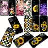 Phone Cover for Xiaomi Redmi 15C 15 A4 A5 9A 9T 10A 10C 9C NFC Note 11 9 10 Pro 8TCase Sunflower Lotus Flower Peony Rose Casing