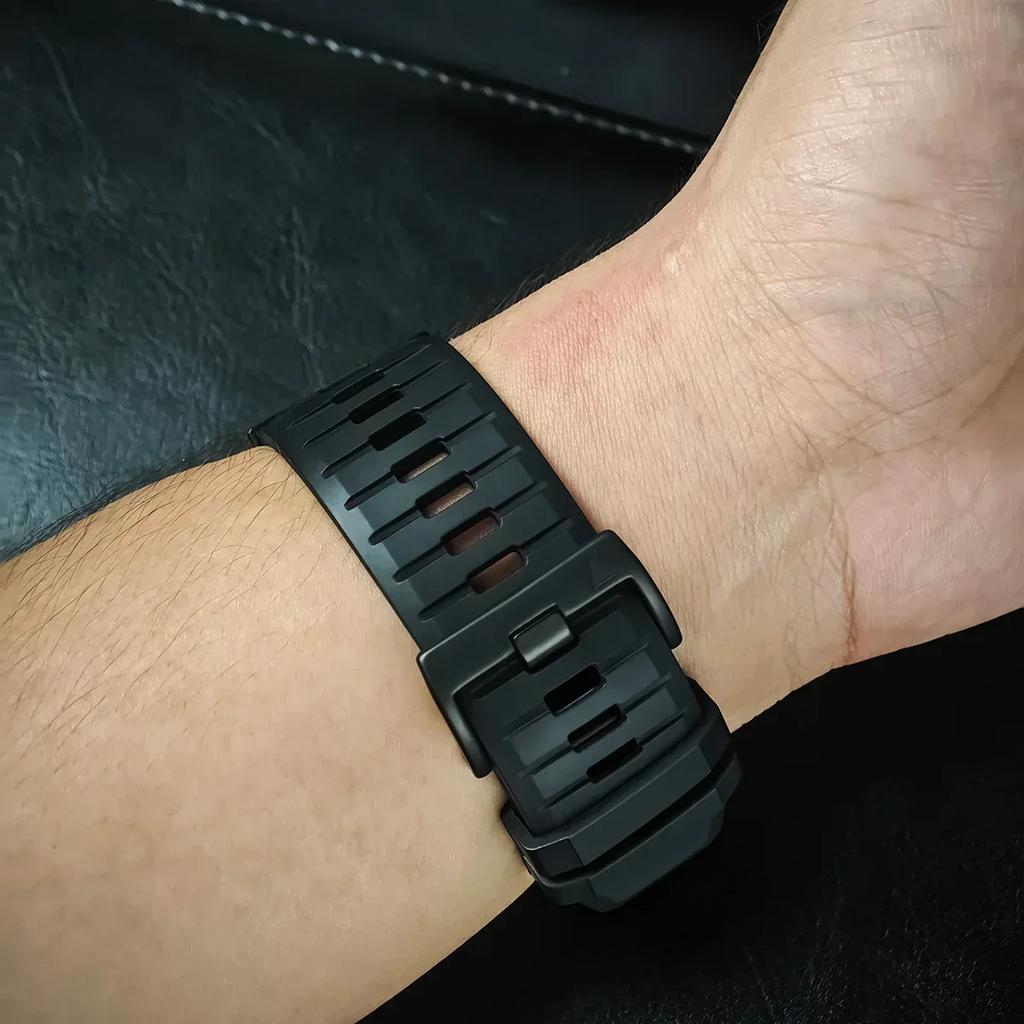 22mm 26mm Fluororubber Strap For Garmin Fenix 8 7X 7Pro Epix Pro Gen2 47mm 51mm QuickFit Garmin Fenix 6 6X Pro 5XPlus Watchband