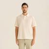 FERRAROMILANO Semi-Over Collar Sweater T-Shirt Ivory (Am0Gtty25261)