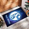 Tappeto in Velluto di Cristallo Stampato Schalke 04 FC Tappeto Antiscivolo in Velluto di Cristallo Per Divano Camera da Letto Decorazione Interna per la Casa
