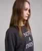 SSIN AND LEE Not A Thing Pinched T-Shirt Charcoal