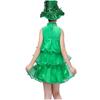 Christmas Children's Costume Girls Christmas Tree Dress Performance Costume Green Elf Kindergarten Performance Costume Little Tree