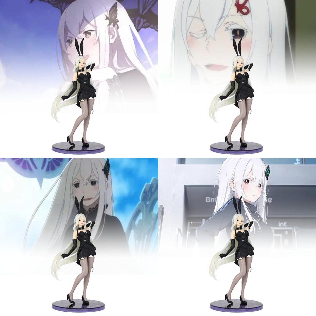 Exquisite Pvc Aikidona Figure From Re Zero Featuring Stylish Bunny Girl Costume And Boxed Collection