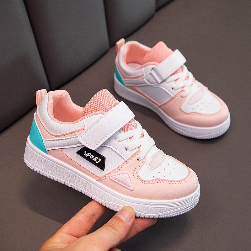 Children Soft Bottom Casual Running Sneakers Boys Girls Breathable Antislip Sport Shoes Kids Wearresistant Sneakers Size