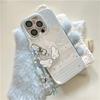 Korean Glitter Cute Star Wing Phone Case For iPhone 16 Pro 15 14 Pro Max Cover with Chain Shockproof Cases Funda