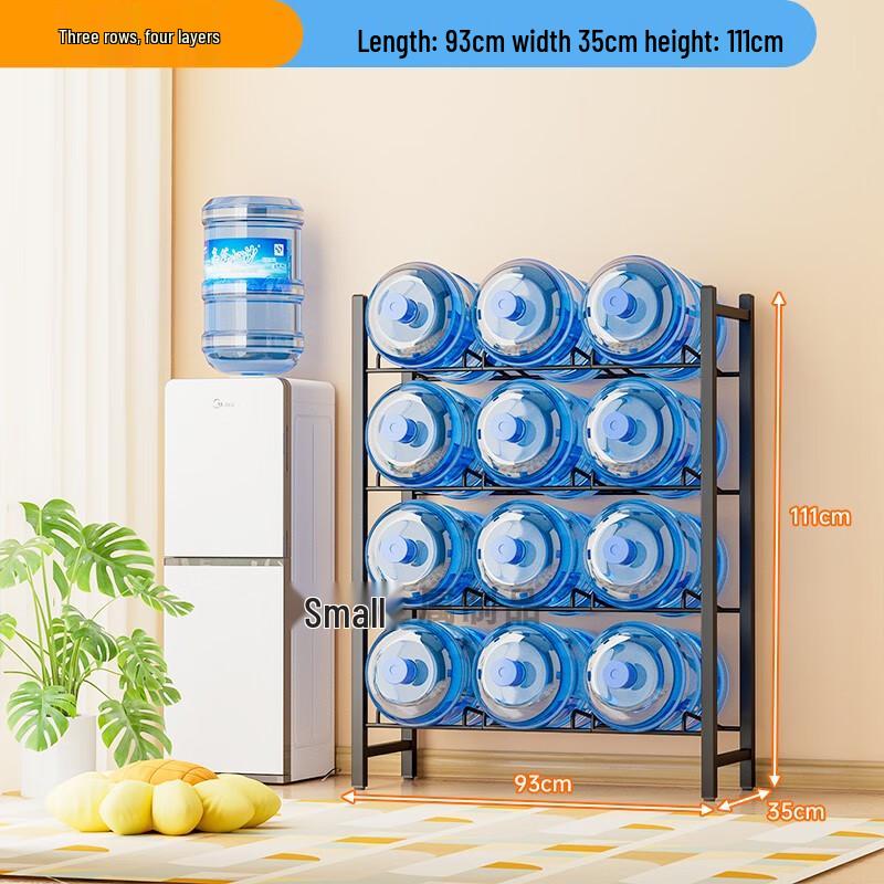 Zhaoran Hochbelastbares 12-Flaschen Büro-Wasserspender Lagergestell
