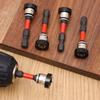 10/1x Magnetic Positioning Screwdriver Bits S2 Drywall Screw for Plasterboard Gypsum Board Locating Bit Batch Head Drilling Tool