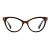 Monture lunettes - POLAROID - PLD D446 HAVANA - Couleur marron - Plastique - Mixte