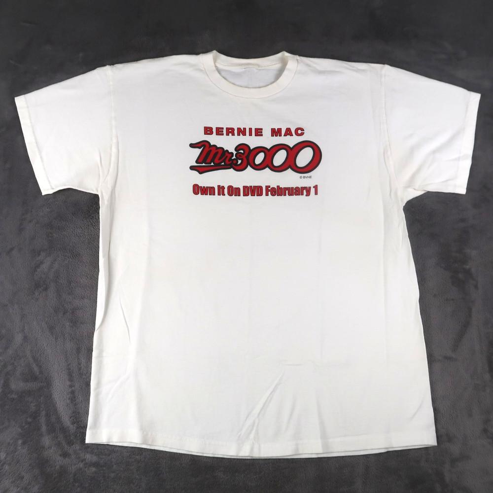 Vintage Comedy Movie Tee; Retro 2004 Graphic Shirt; White Unisex Top Unisex T-Shirt S