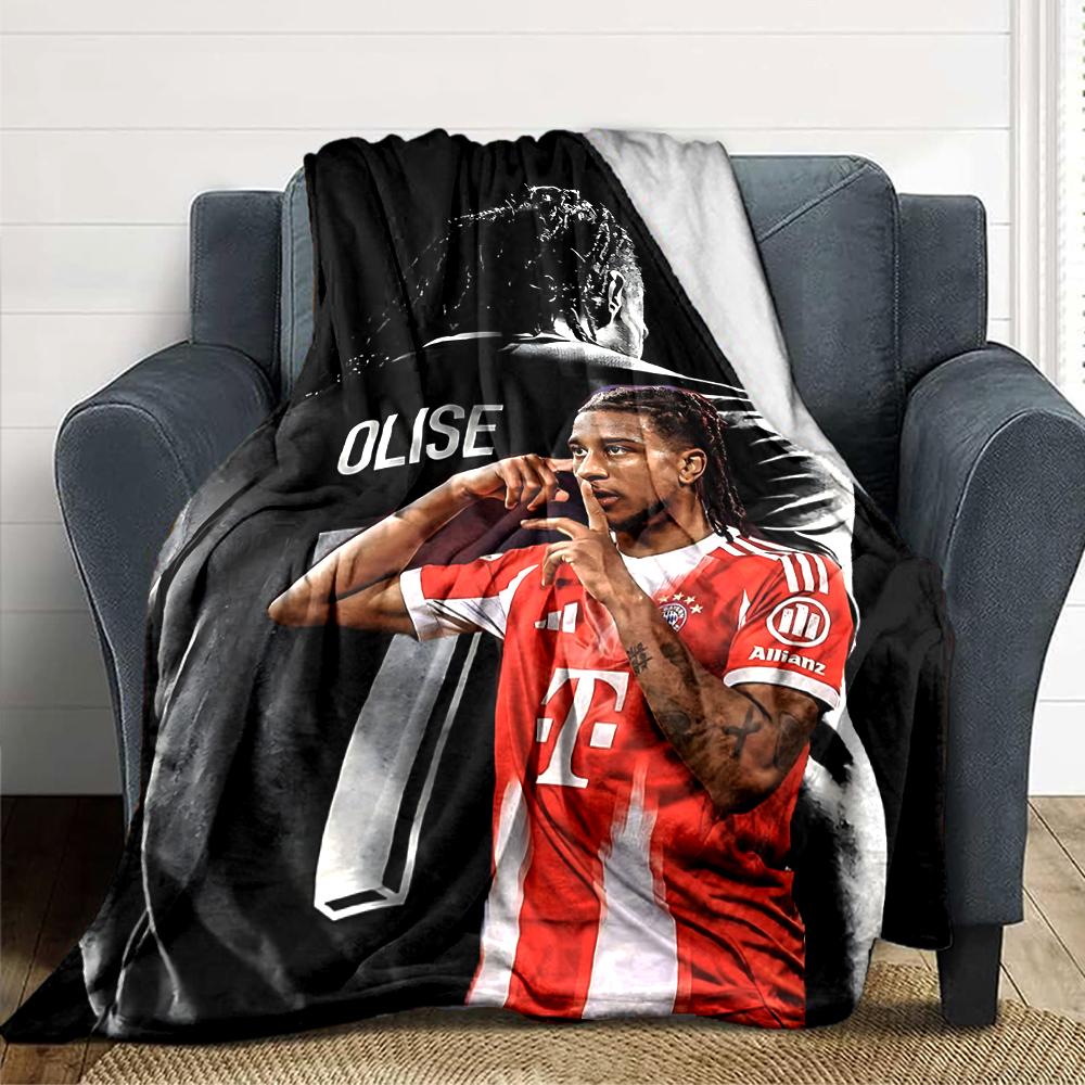 Player Trophy Victory Blankets Flannel Printed Breathable Warm Throw Blanket for Home Office Bedspreads 0708a44