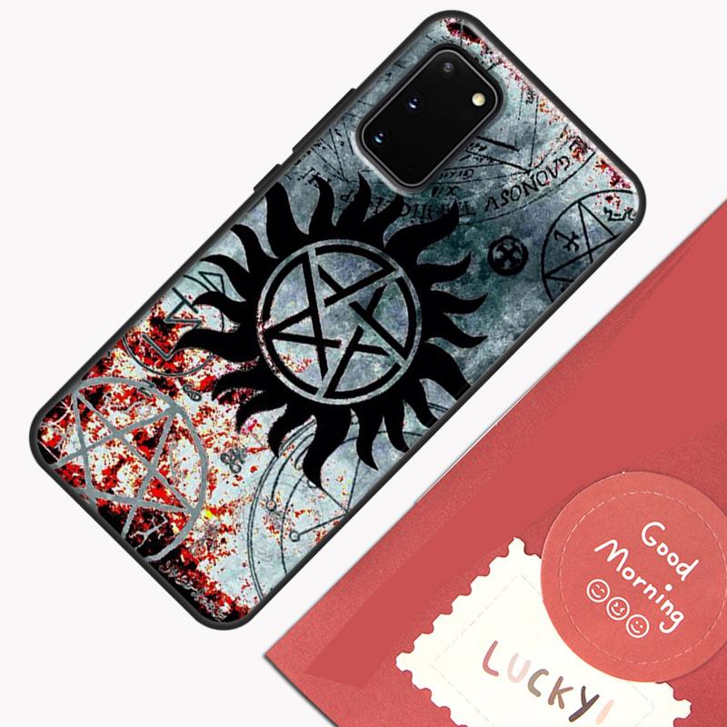 Supernatural TV Case For Samsung Galaxy S22 S21 S23 Ultra Note 20 S8 S9 S10 Note 10 Plus S20 FE Back Cover