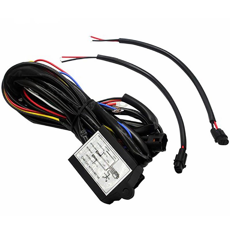 Drl Controller Car Auto Led Daytime Running Light Relay Harness Dimmer