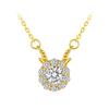 Shining Dragon Rotating Necklace Female Natal Year Rotating Zircon Pendant Female Necklace Collarbone Chain Jewelry