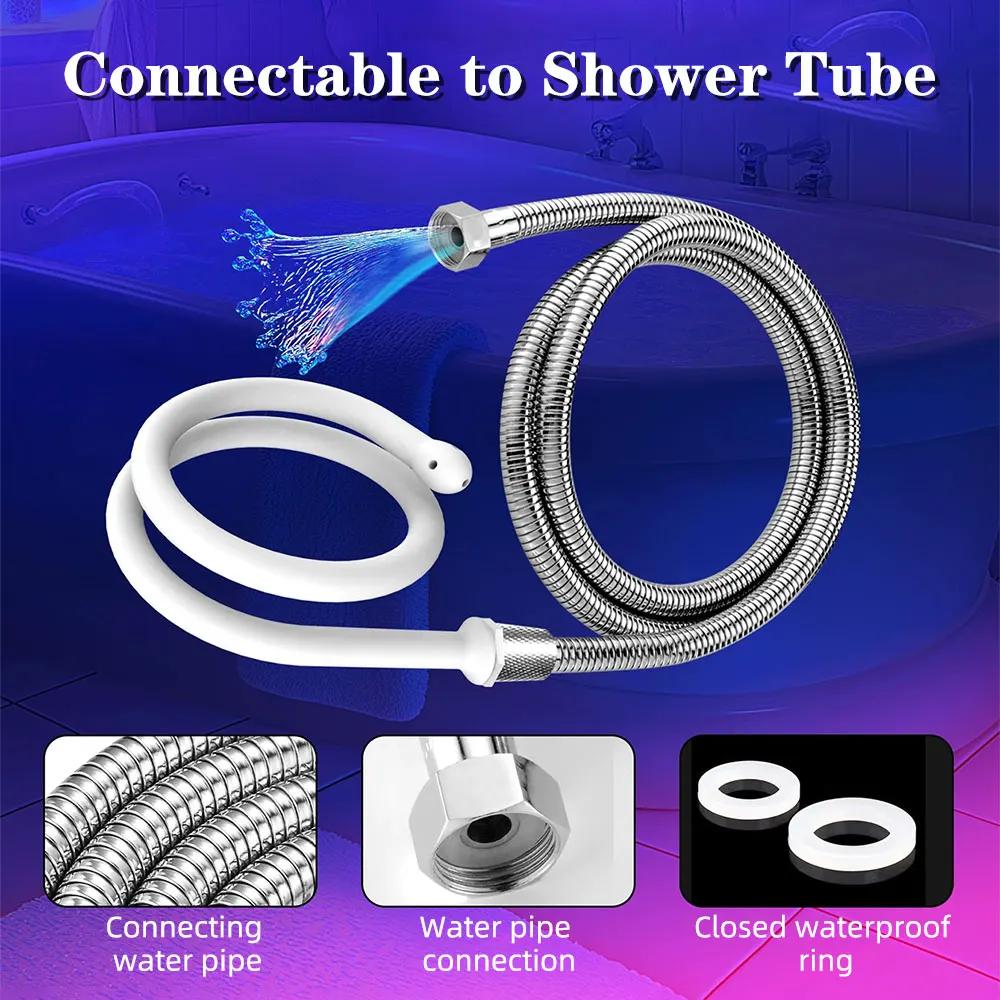 Dispozitiv de curățare anală/intestinală/vaginală pentru bărbați și femei, dispozitiv pentru clismă cu canulă, furtun de spălare pentru femei, produs SM pentru gay, jucărie sexuală