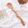 Japanese Style Tableware Mixing Flatware Soup Spoon Stirring Spoon Kitchen Utensil Wooden Spoon