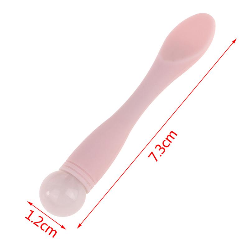 Silicone Handle Eye Cream Stick Skin Care Face Cream Spoon Massage Stick