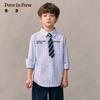 PawinPaw 2026 Spring/Summer Boy's Striped Casual Shirt