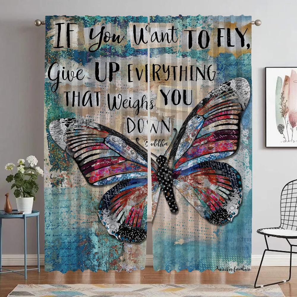 

A Mi Maravilloso Hijo Home Interior Curtains 2 Pieces Curtains for Living Room Curtain Shades Tulle for Bedroom Partition Camera W50xH70cmx2pcs-CL