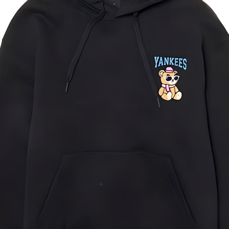 New MLB New York Yankees Sweatshirt Unisex Black 3AHDE0146-50BKS