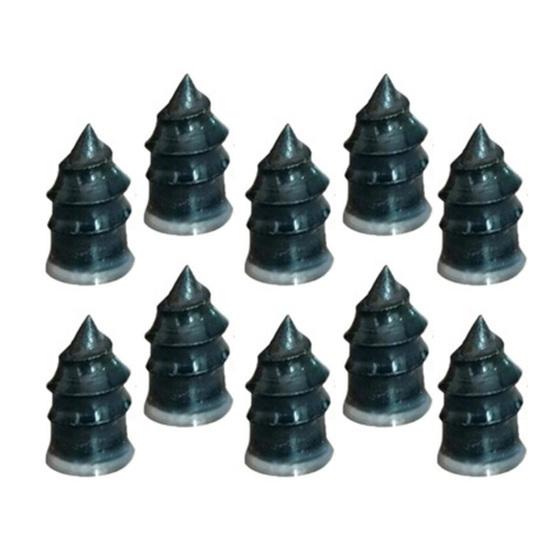 10 stk Innovativ reparasjon Effektiv anti-ripe spiker Praktisk anti-rust lett dekk reparasjonsskrue for motorsykkel
