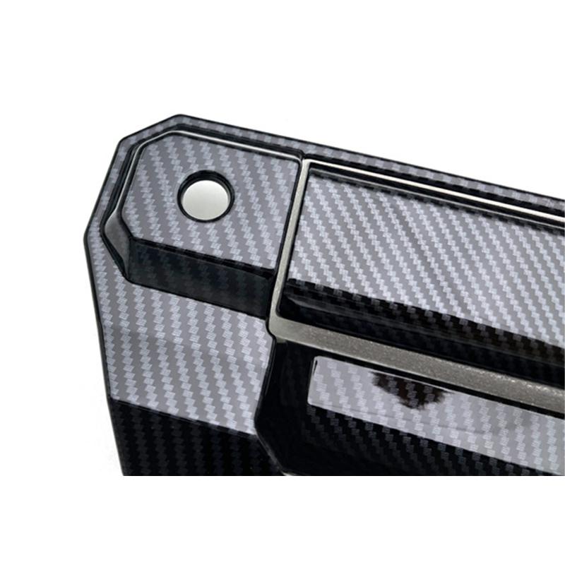 Rear Tailgate Trim Cover For Toyota Tacoma SR 2025 2025 Car Accessories Rear Trunk Handle Trim Car Styling ABS Carbon Look
