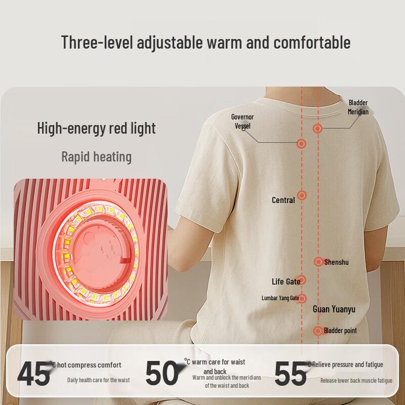 Koaiyuan Lumbar & Back Heat Therapy Massager