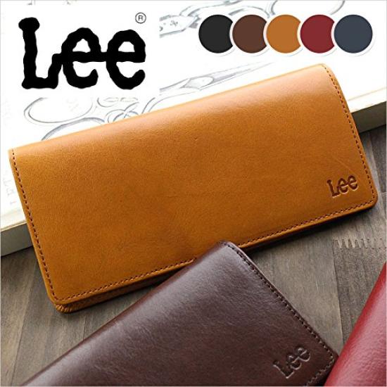 Lee Long Sunamura Italian 0520270 Geldbörse, Original, Leder, (Schokolade (CC))