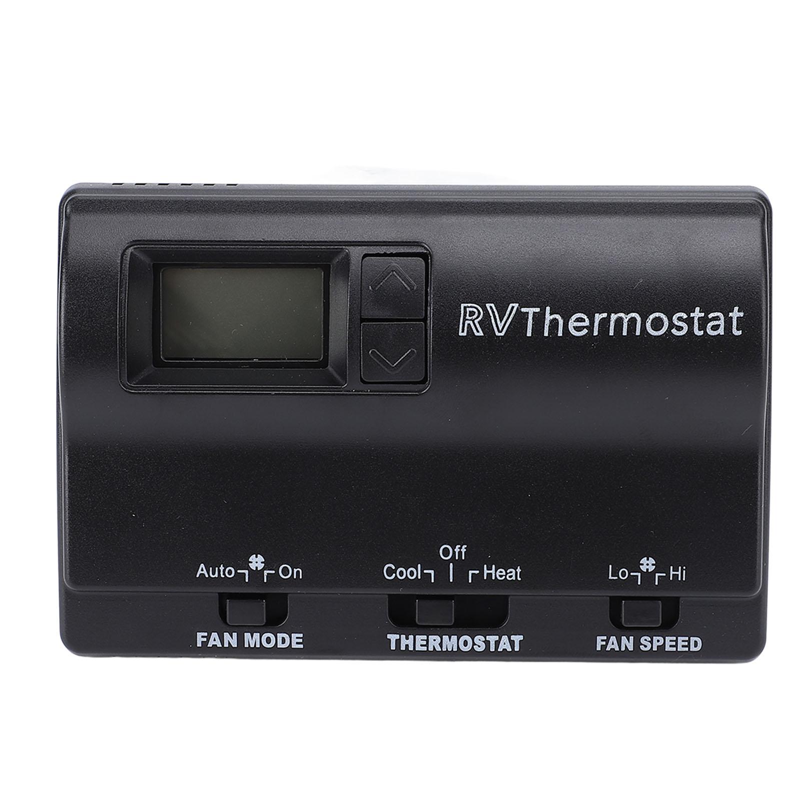 

RV Digital Thermostat 83303862 3 Adjustment Modes Wall Mounted Thermostat Replacement for 8330336
