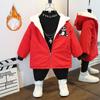 Girls' Casual Coat 2025 Autumn and Winter Children's Fleece Thickened Cotton-padded Coat