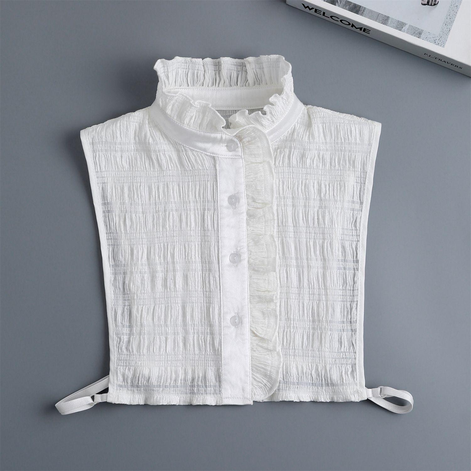 

Женский фальшивый воротник с отворотом и лацканами, свитер, блузка, топы, рубашка, съемный воротник, аксессуар, съемная полурубашка, фальшивый воротник