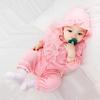 AGRADI Baby Newborn Hospital Discharge Ceremony Baby Formal Coverall for Girls and Includes Set for Shrine Visits and Hospital Discharges Dress,