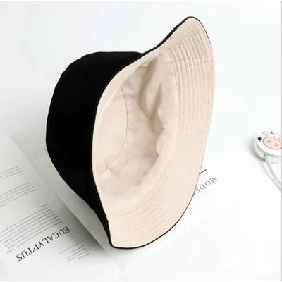 New Spring Summer Outdoor Tour Bucket Hat Lady Girl Solid Color Sun Visor Hat Foldable Sun Protection Fisherman Panama Basin Cap