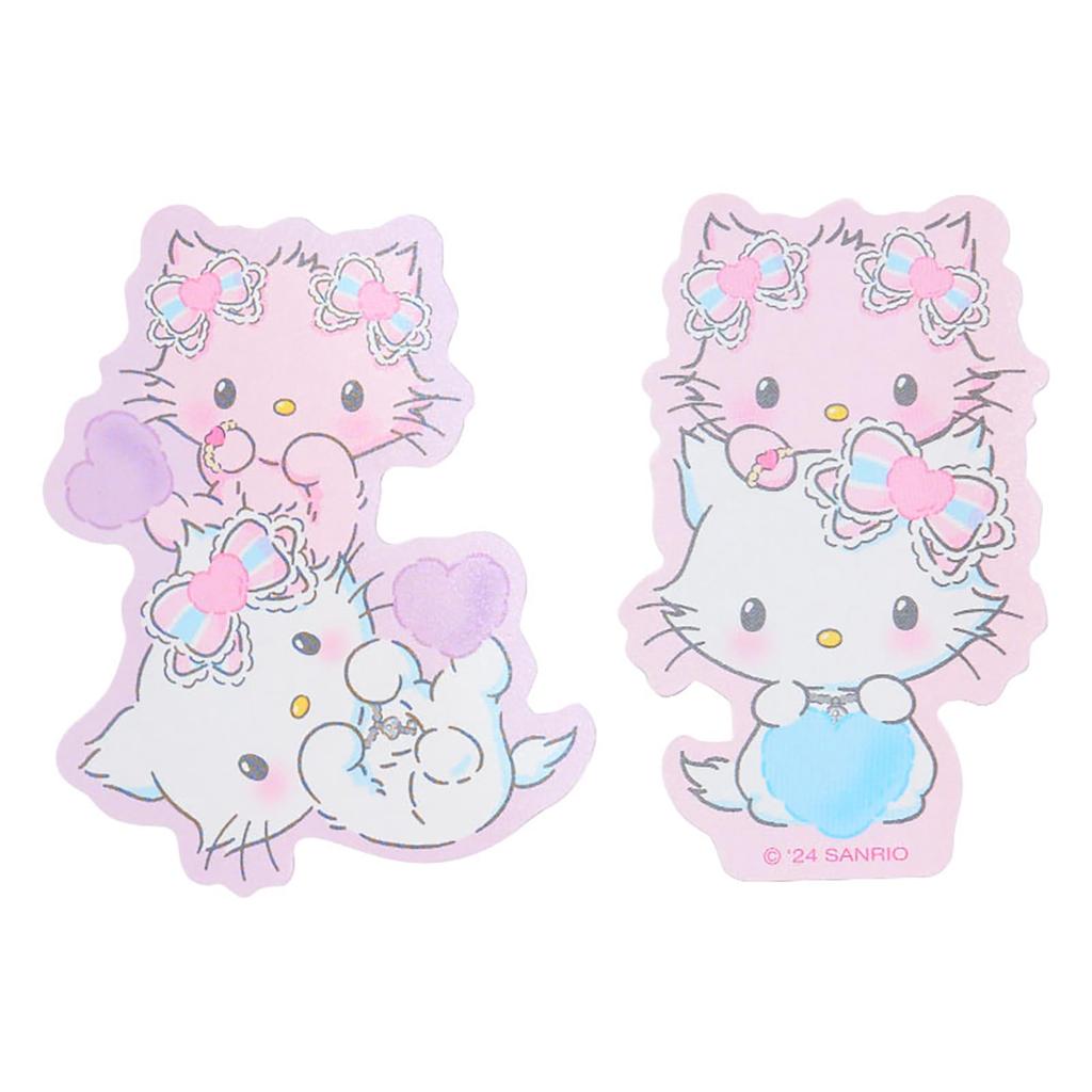 Sanrio Sticker Set Era Characters Fluffy Charmy Kitty 356905 (Heisei - Hearts) -