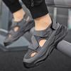 Men Sandals Summer Leisure Beach Holiday Sandals Men Shoes  New Outdoor Sneakers Male Retro Comfortable Casual Sandals Men