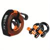 5M 5 Tons Tow Rope Heavy Duty High Strength Recovery Emergency Towing Rope Cable Strap with 2 Hooks for Car Truck Trailer