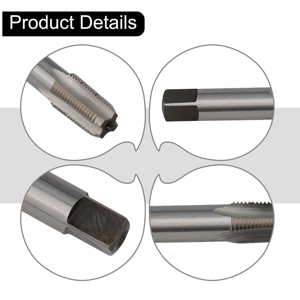 Tap Taper Pipe Tap Hand Tools Taper Thread Tap 1/8- 27 High Speed Steel