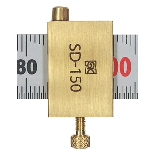 Niigata Seiki SK Made in Japan Silver Scale with Dipsticks, 150mm, SV-150DKD, JIS Standard