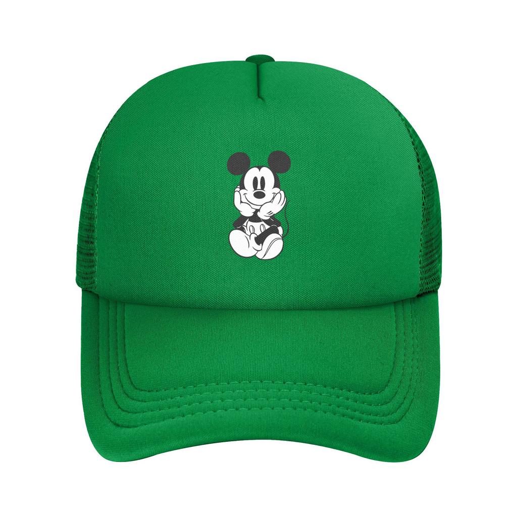Summer Cooling disney mickey mouse Mesh Sun Cap Unisex Adjustable Foam Trucker Hat For Casual Headwear