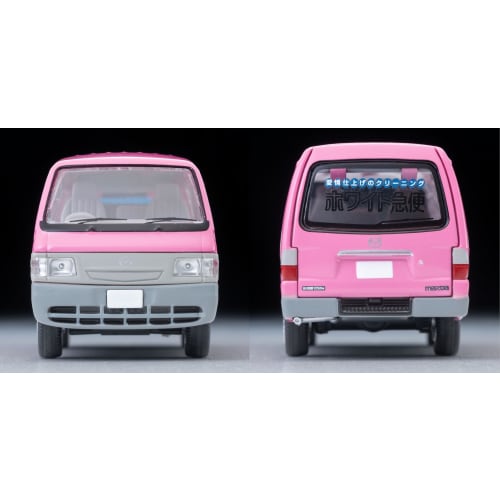 TOMYTEC Tomica Limited Vintage Neo 1/64 Scale LV-N310c Mazda Bongo Brawny Van (White Express) Finished Model 336129