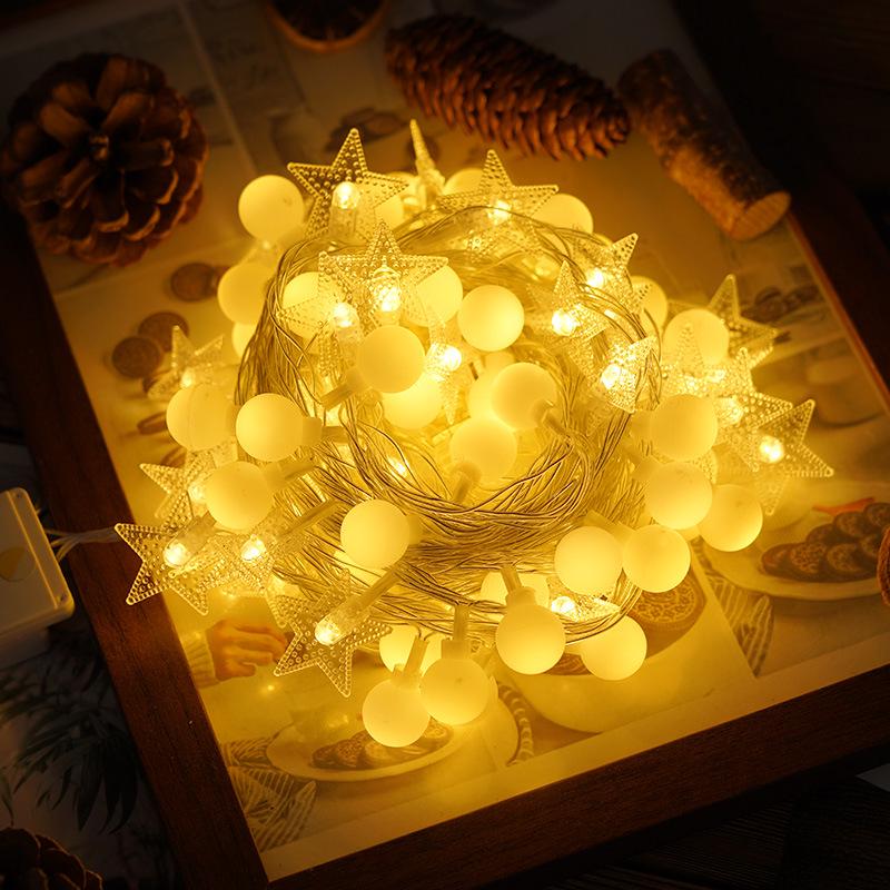 Festival Waterproof Camping String Lights: Colorful, Flashing Starry Sky Tent Atmosphere Strip