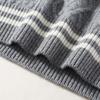 Men's Luxury Heavyweight Cashmere Cable Knit Round Neck Sweater