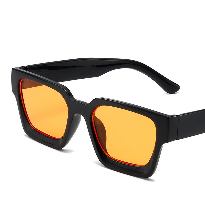 New Vintage Square Sunglasses Women Men PC Frame Retro Shades Fashion Designer Brand Sun Glasses for Male Female