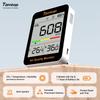 Temtop CO2 Portable Air Quality Monitor with Thermometer and Large Supports 5000 for and School Monitor, Hygrometer, Real-Time Detection, Screen, Ppm,