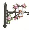Rust-Proof Hanging Bracket Colorful Metal Decorative Rack Beautiful Wall Hook  Corridor