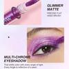 Shine Diamond Eye Shadow Cream Glitter Glow Metallic Eyeshadow Palette Long Lasting Shimmer Pigmented Liquid Eyeshadow Cosmetics