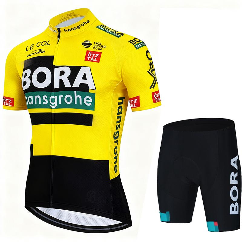Cycling Jerseys UCI BORA Costume for Men's Bike Bicycle Blouse Set Mtb Clothing Mens Jersey Mountain Mallot Man Summer Clothes