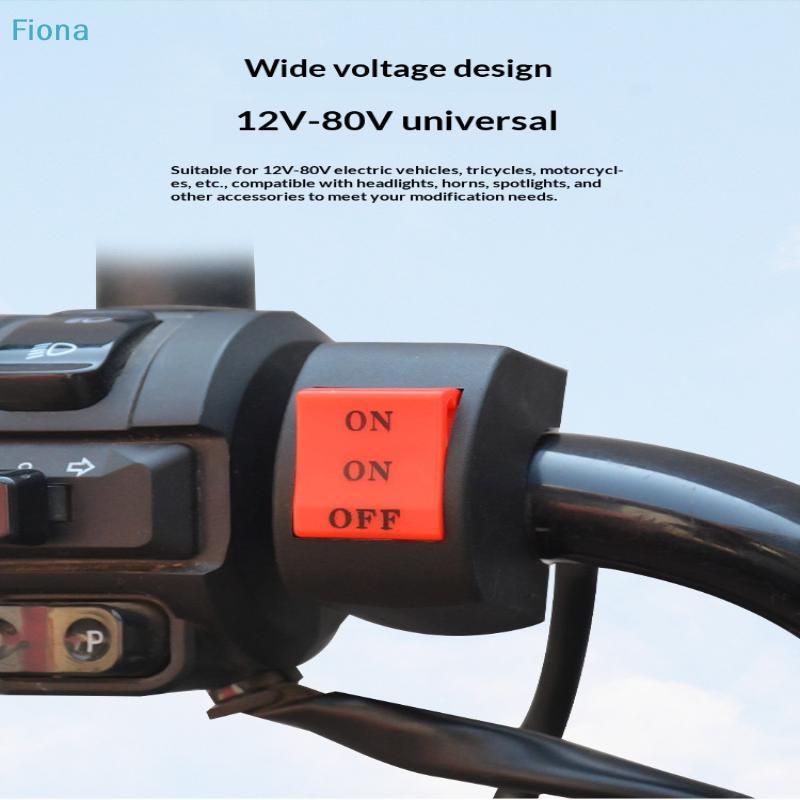Comutator Far LED 22mm Fază Lungă Fază Scurtă Trei Linii Buton Comutator Ghidon Motocicletă Folosit Ca Comutator ON/ON/OFF Pentru Lumini Generale