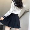 [Milky Time] Sailor Suit, Long Sleeve, School Uniform, High School Girl Cosplay (L, Black X White)