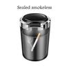 UMEG7 Car ashtray with blue LED light stainless steel liner for Mercedes Benz A B C E G W S Class GLA GLB CLC GLK GLS GLE CLA CLS EQE