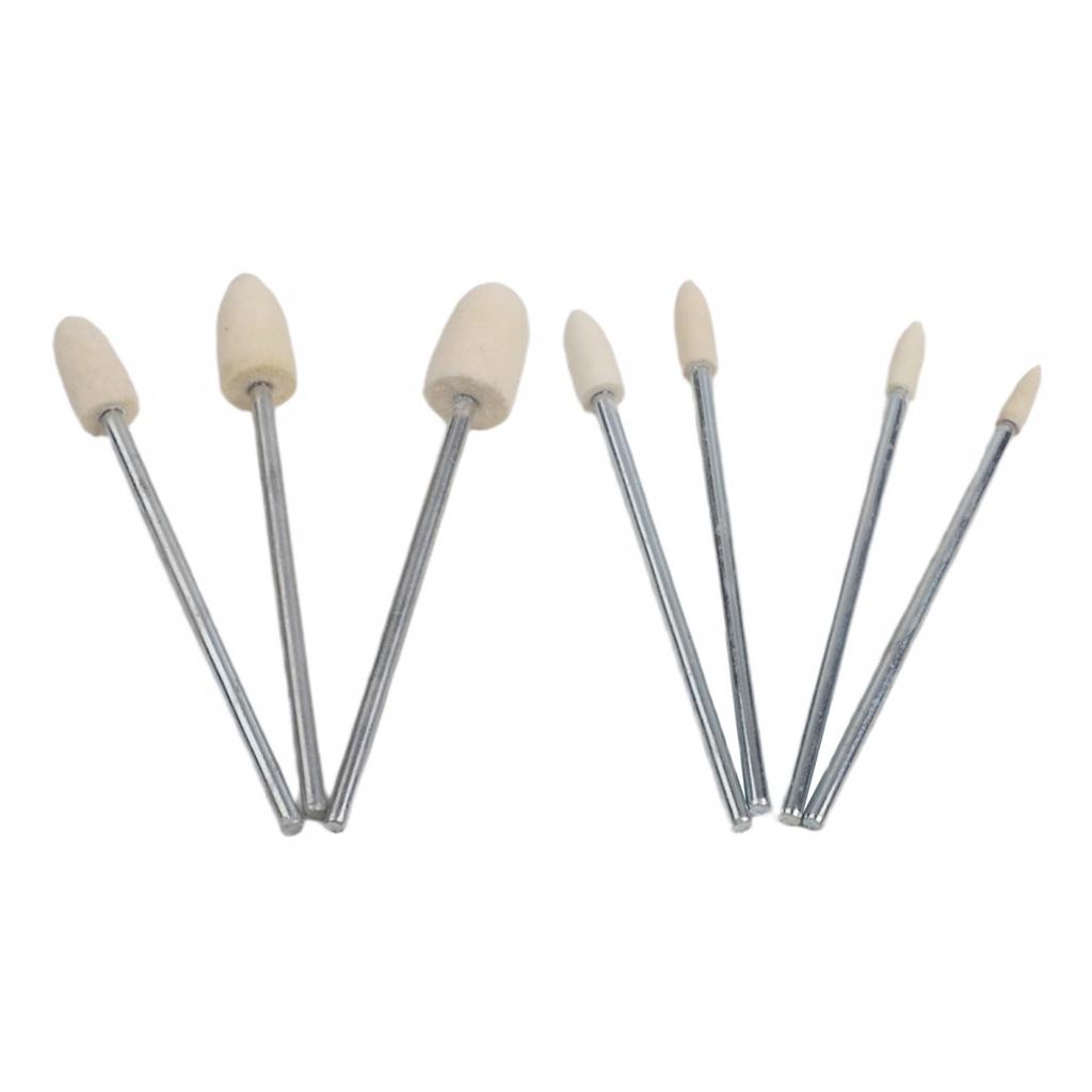 Wool Polishing Wheel Rotary Polishing Head Felt Polishing Heads